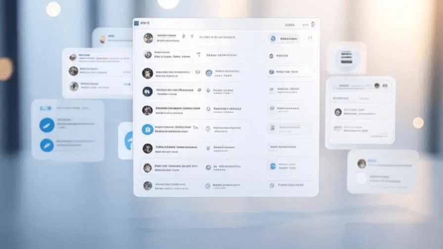 Dossiers de discussions Telegram avec compteurs de messages non lus