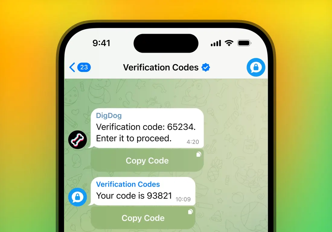 Codes de session et sécurité Telegram
